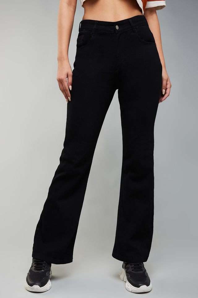 dolce crudo High Rise Heavy Wash Denim Relaxed Fit Women's Jeans-picture-36