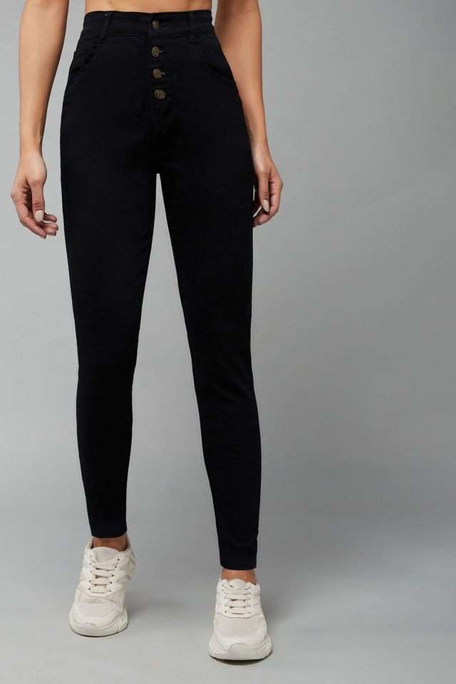 dolce crudo High Rise Heavy Wash Denim Skinny Fit Women's Jeans-picture-41