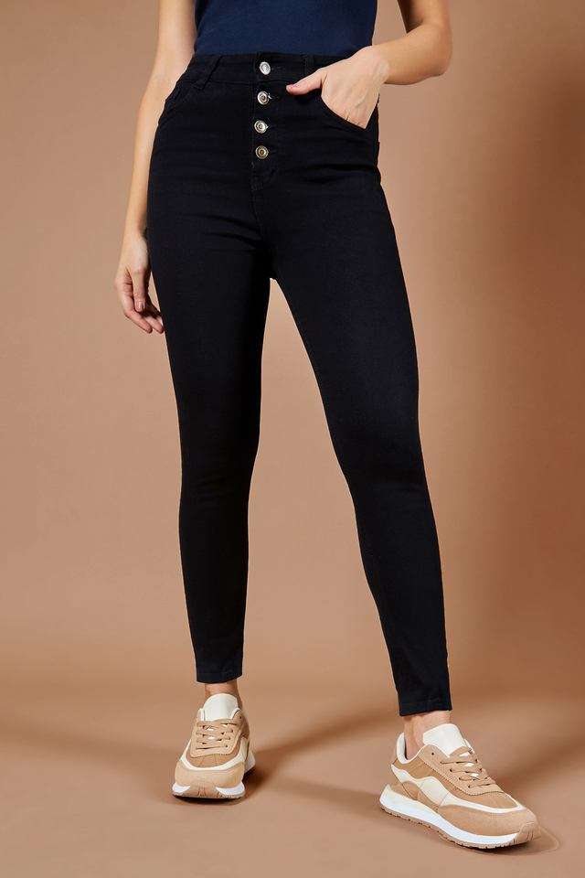dolce crudo High Rise Heavy Wash Denim Skinny Fit Women's Jeans-picture-36