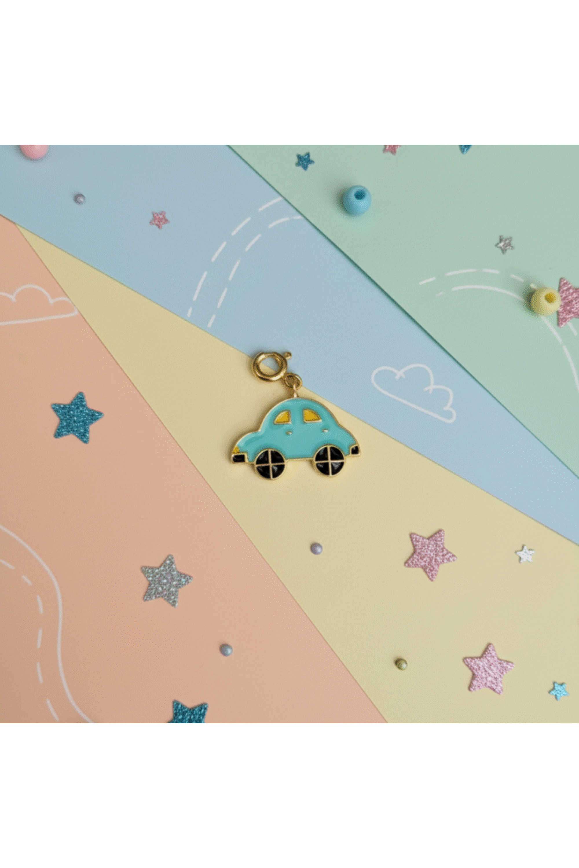 925-Silver-Hypoallergenic-Gold-Plated-Car-Charm
