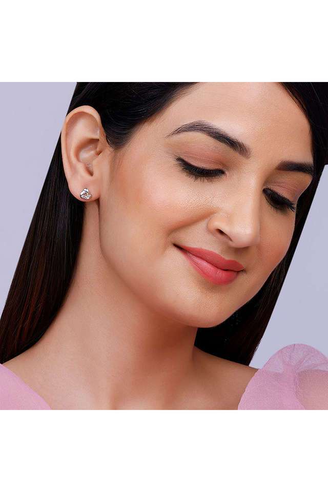 Silver-Triangulum-Stud-Earrings