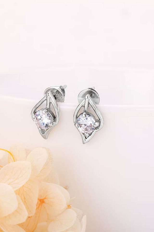 Silver-Falling-Dew-Earrings