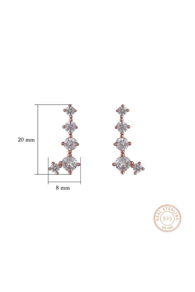 Rose-Gold-Sparkling-Earrings