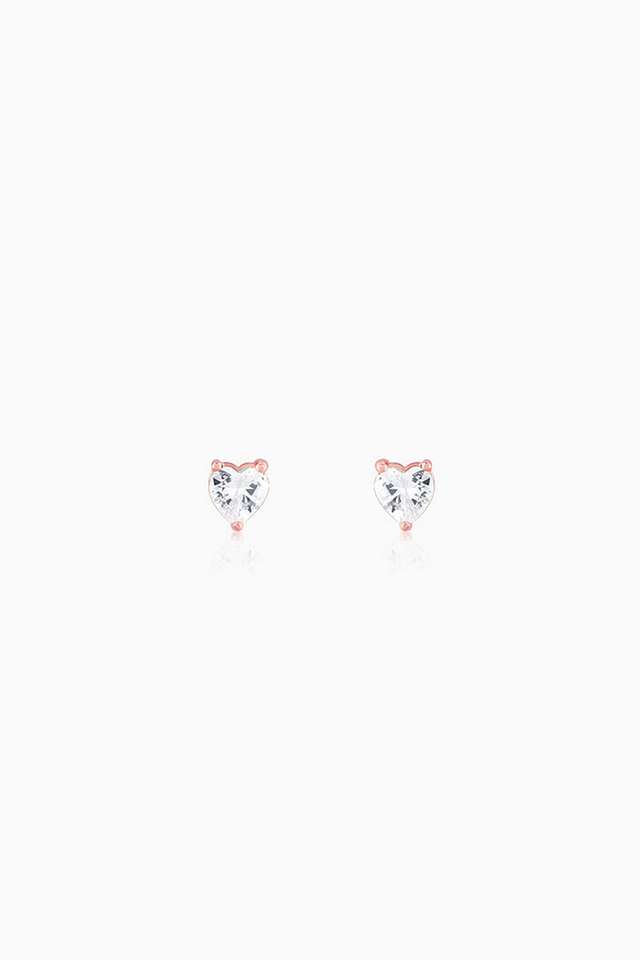 Rose-Gold-Solitaire-Heart-Studs