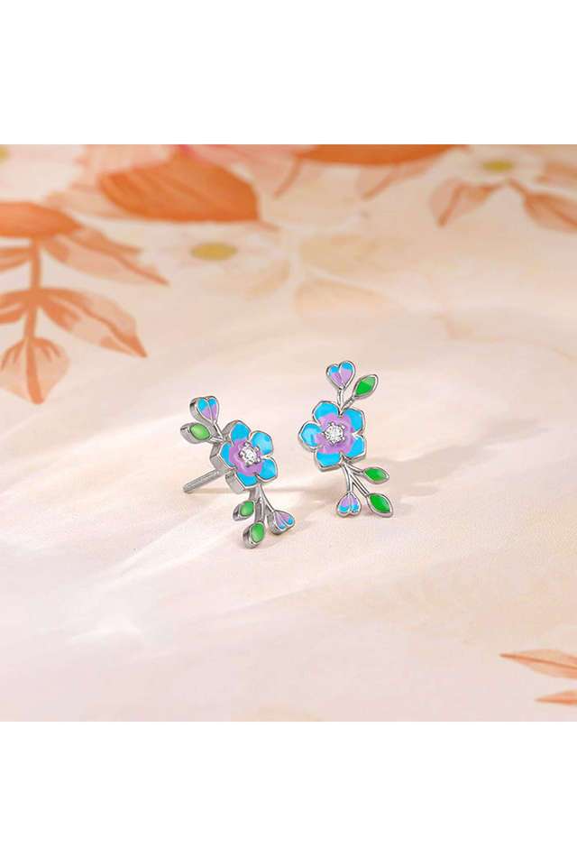 Silver-Nectar-Love-Earrings