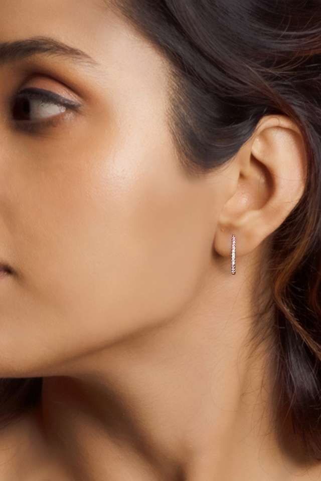 Cubic-Zirconia-Sterling-Silver-Latch-Back-Clasp-Western-Earrings