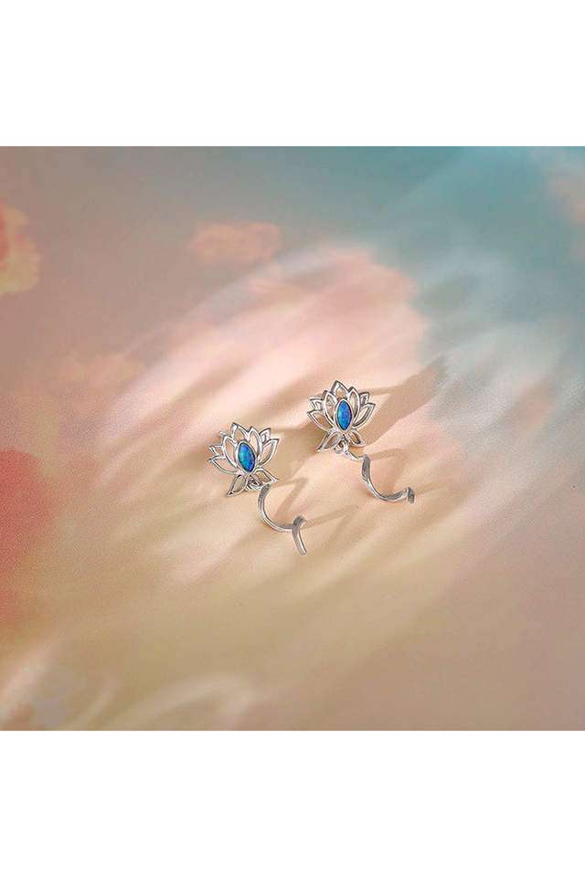 Silver-Stellar-Glow-Earrings