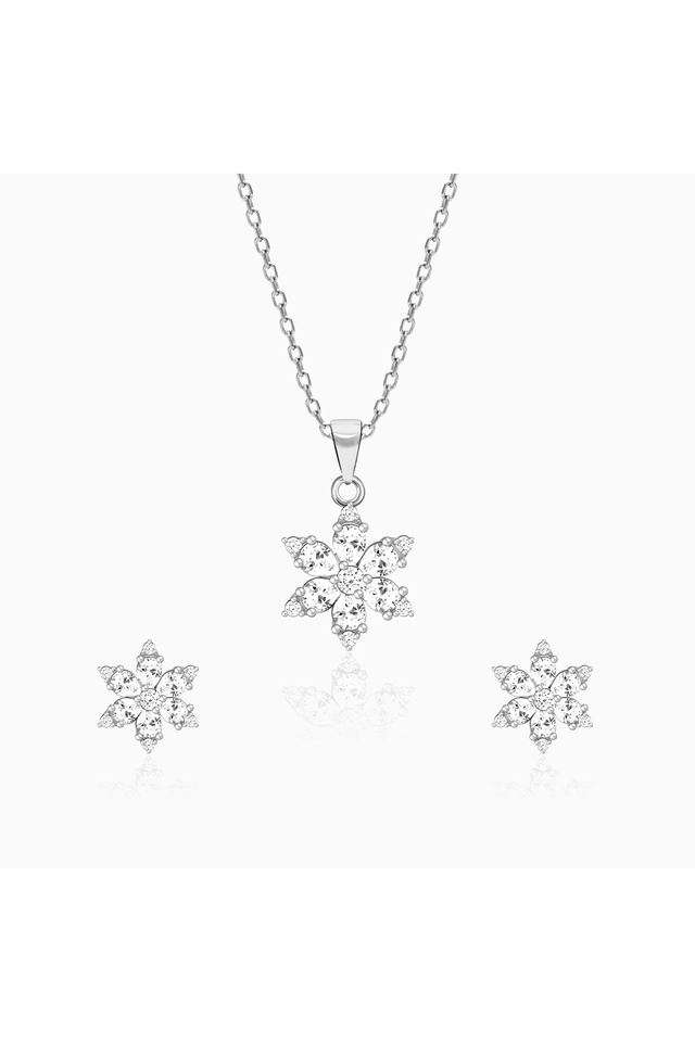 Stylish-925-Silver-Silver-Western-Jewellery-Set