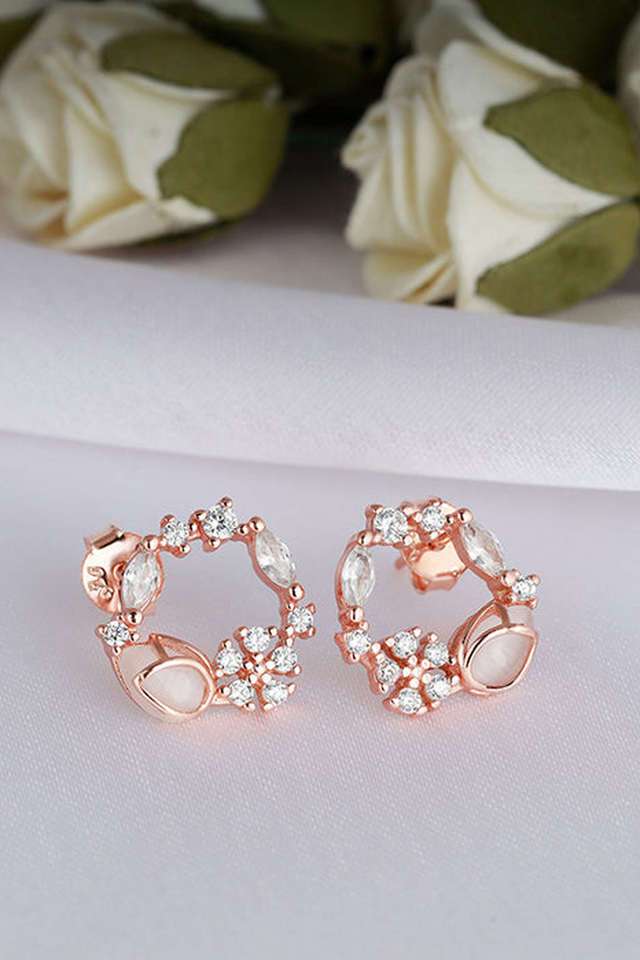 Rose-Gold-Drop-Wreath-Studs