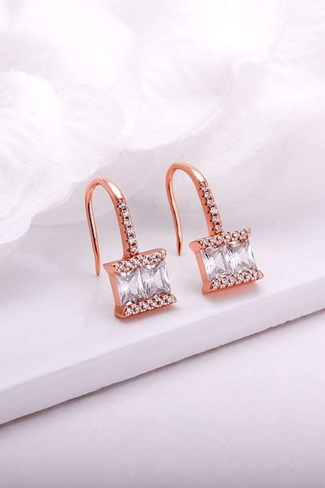Rose-Gold-Sugar-Crystal-Earring