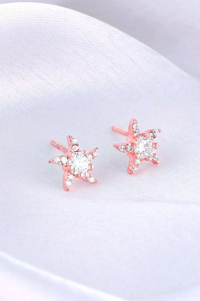 Rose-Gold-Starfish-Earrings