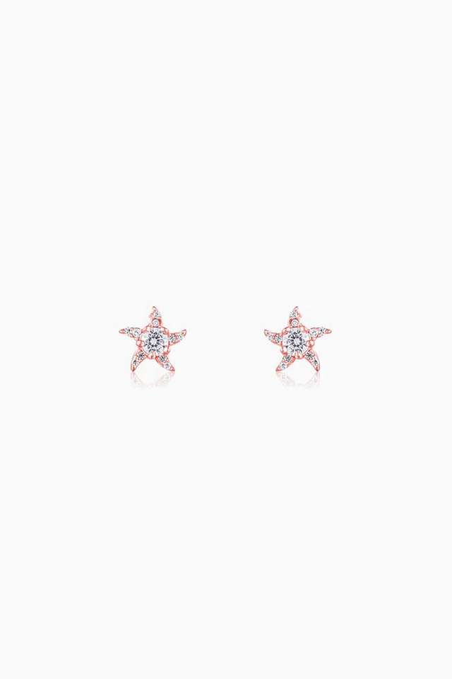 Rose-Gold-Starfish-Earrings