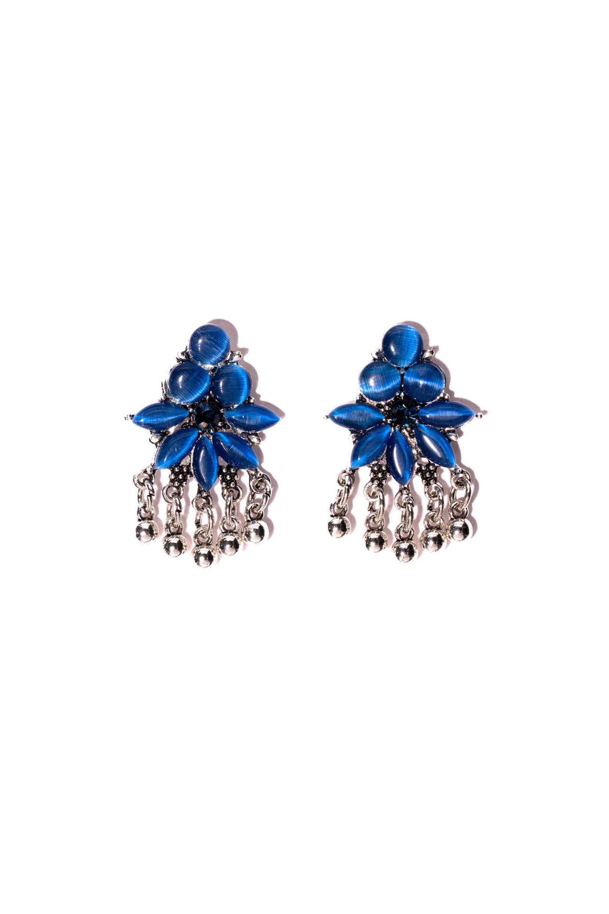 Cubic-Zirconia-Metal-Casual-Wear-Women-Earrings