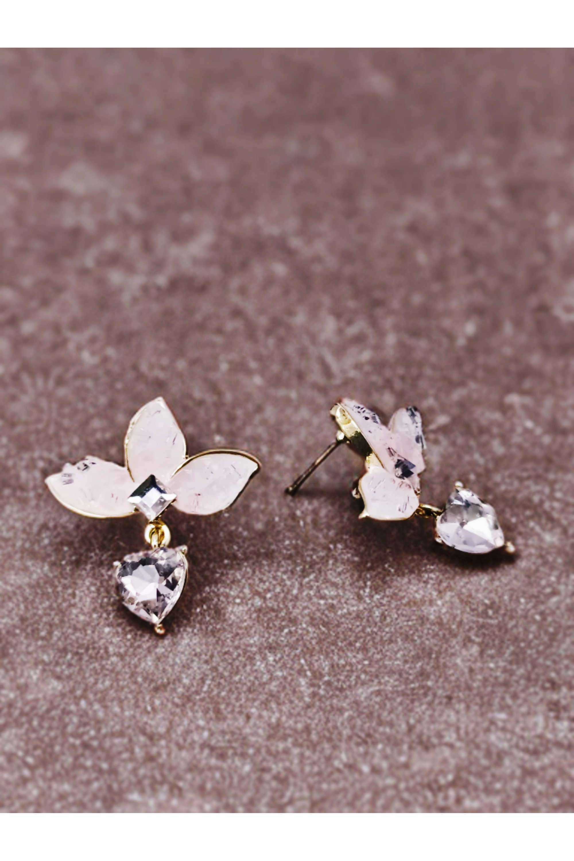 Metal-Pearl-Casual-Wear-Women-Earrings