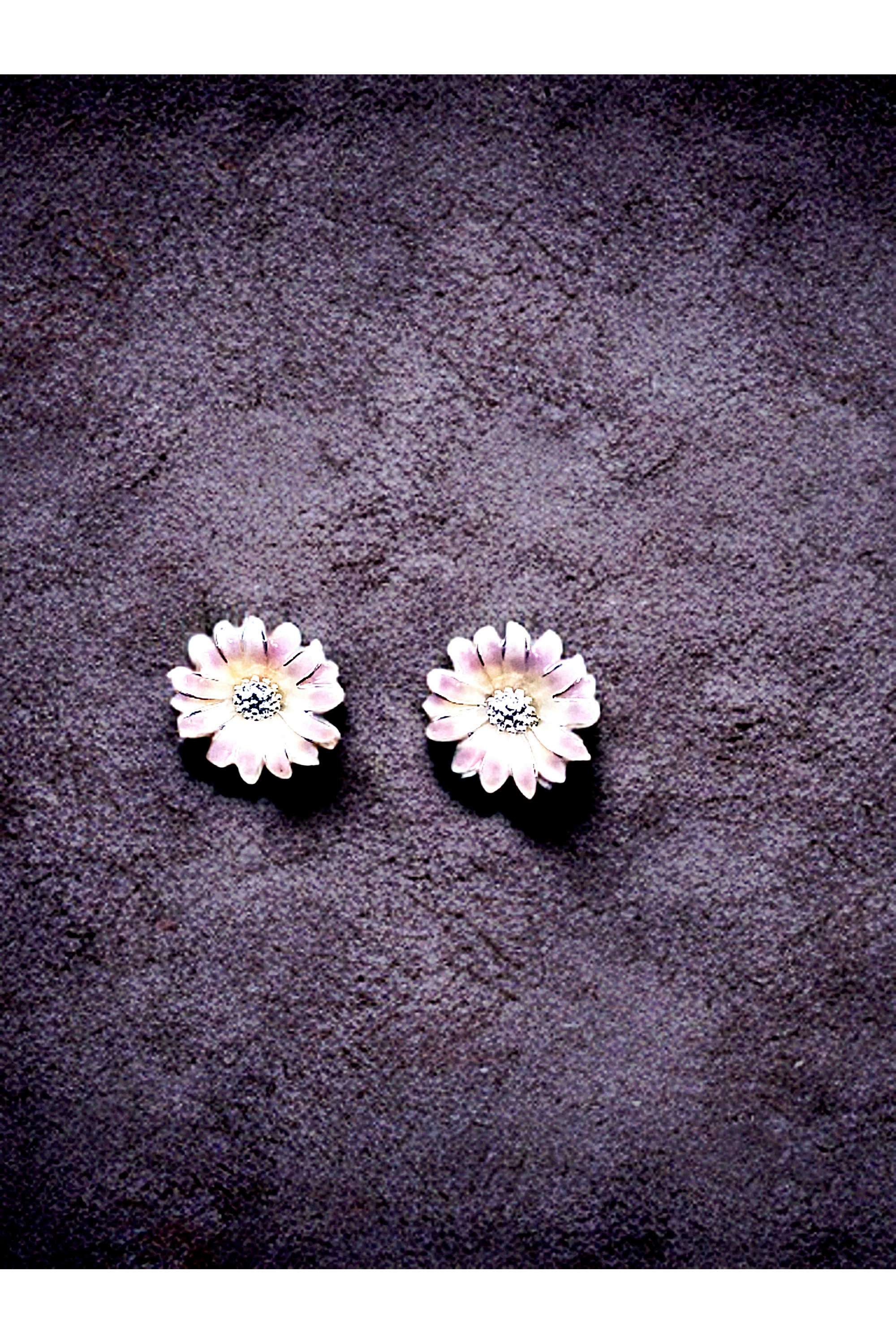 Metal-Cubic-Zirconia-Casual-Wear-Women-Earrings