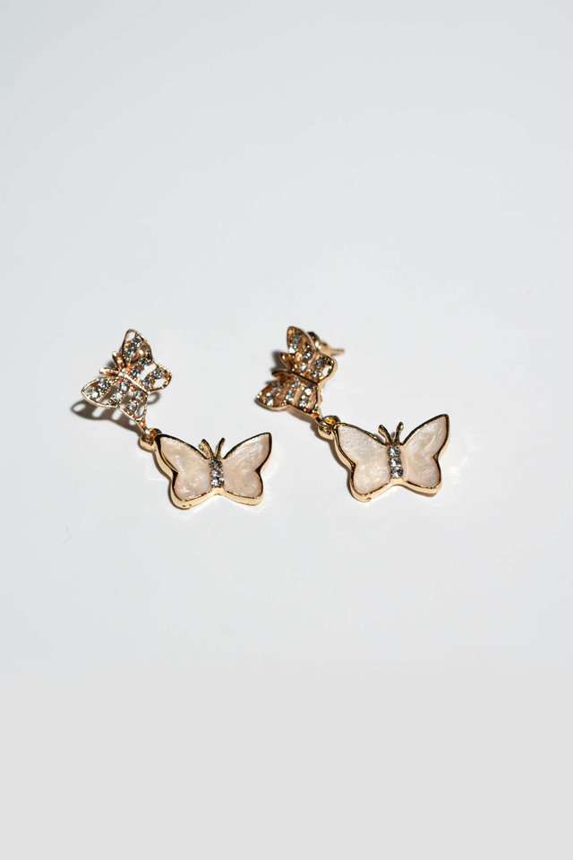 Alloy-Cubic-Zirconia-Push-&-Slide-Clasp-Women-s-Earrings