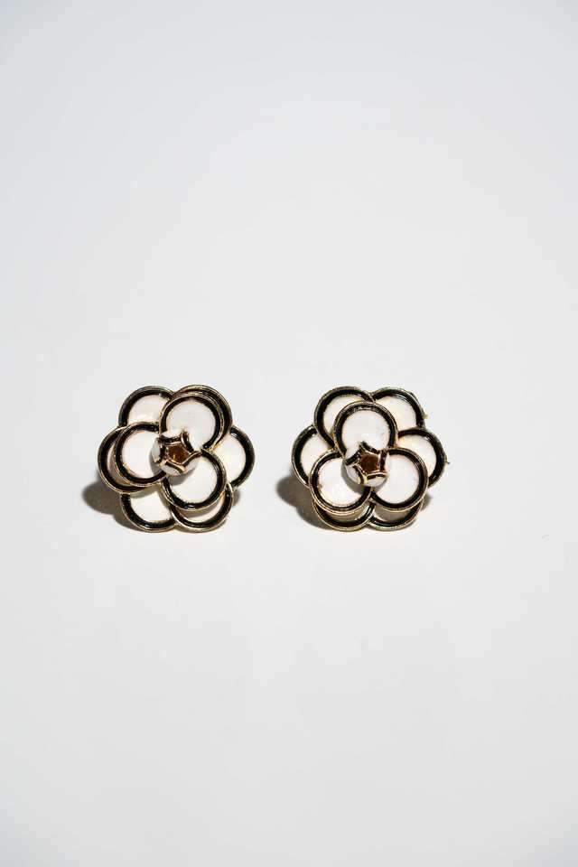 Alloy-Cubic-Zirconia-Push-&-Slide-Clasp-Women-s-Earrings