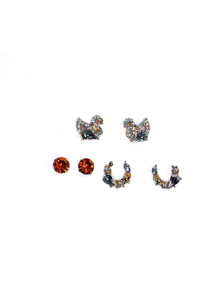 Mult-Colour-Combo-Earring-Stud