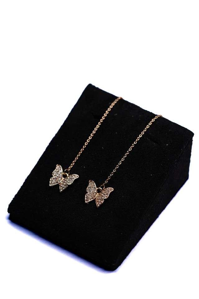 Gold-Single-Earring-Hanging