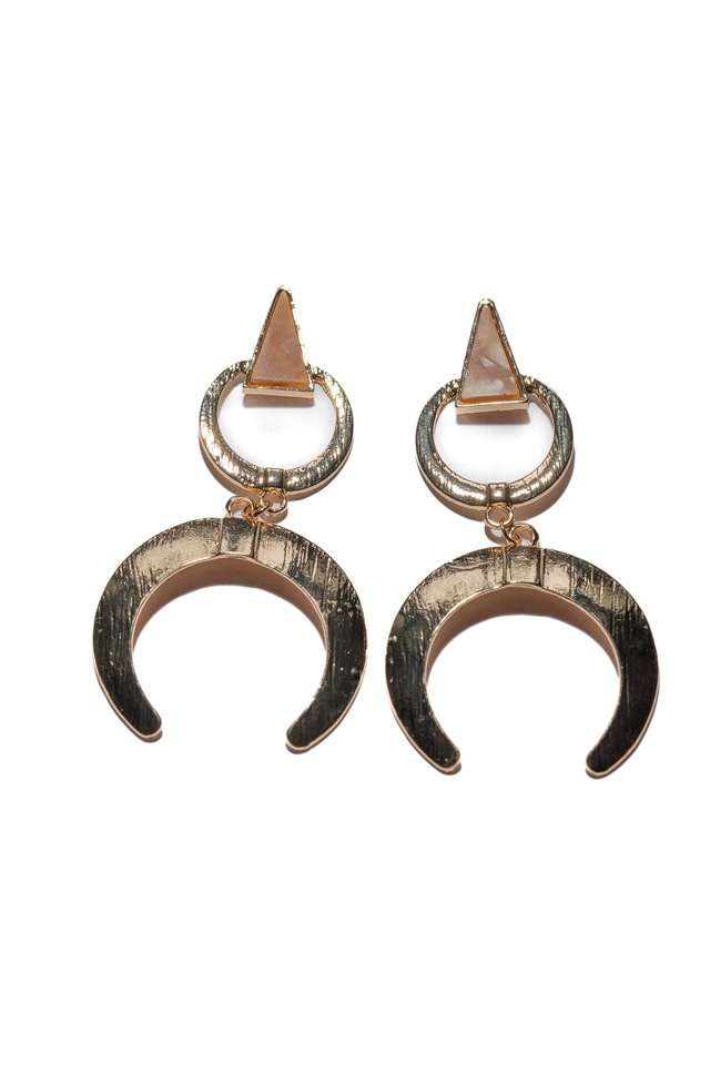 Accessories-Fashion-Jewellery-Gold-Single-Earring-Stud