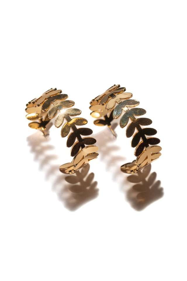 Accessories-Fashion-Jewellery-Rose-Gold-Plated-Earrings