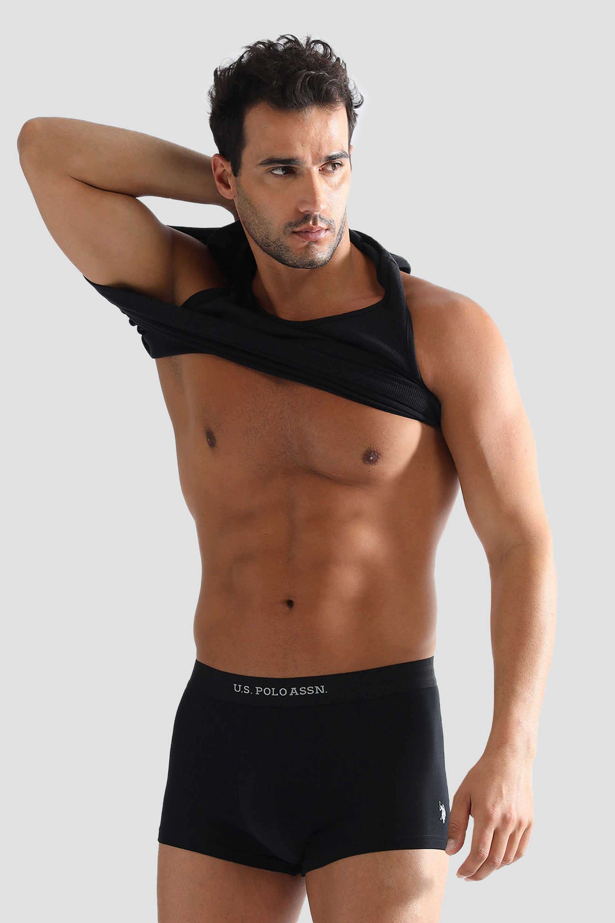Solid-Cotton-Regular-Fit-Men-s-Trunks