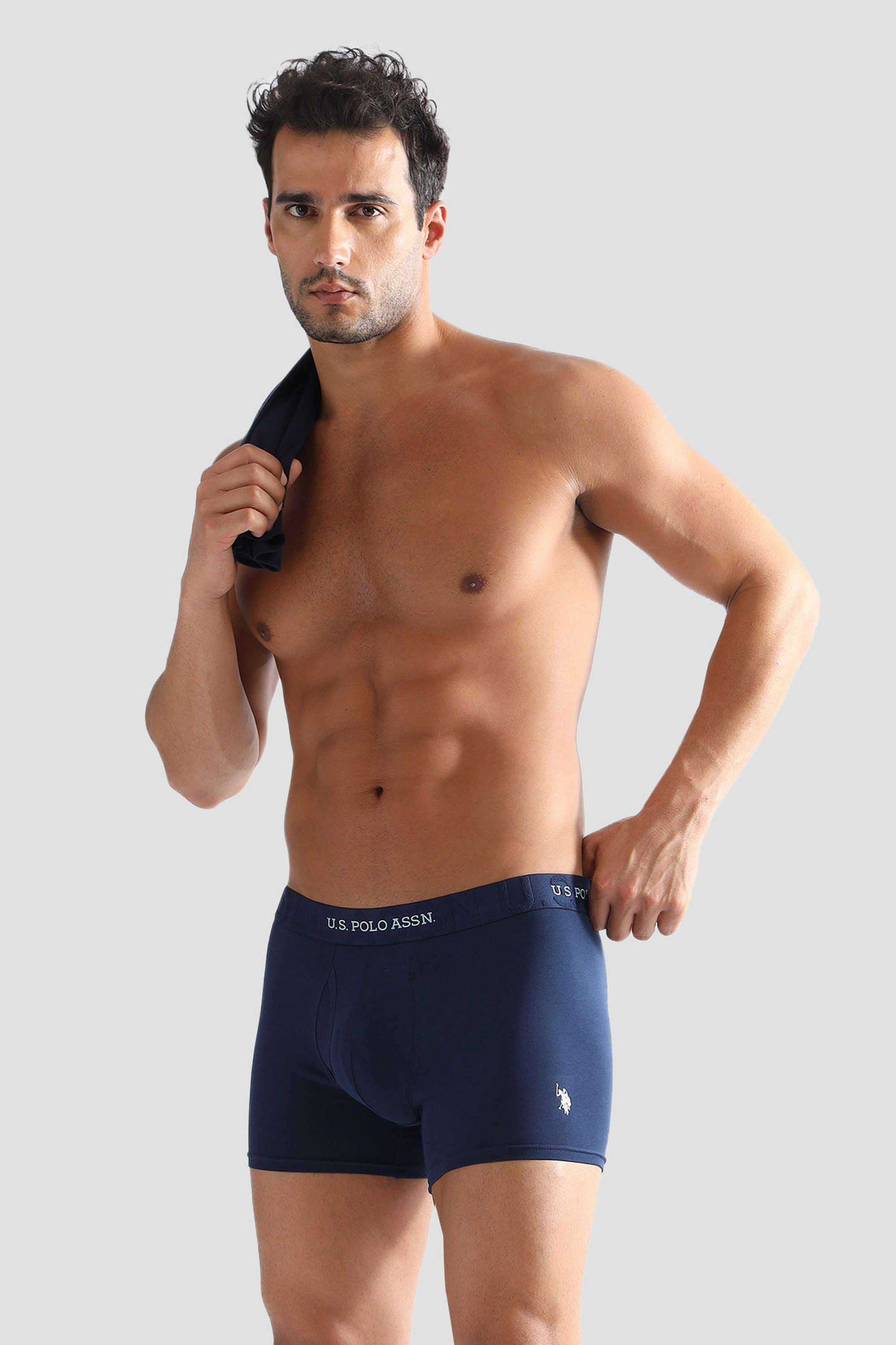 Solid-Cotton-Regular-Fit-Men-s-Trunks