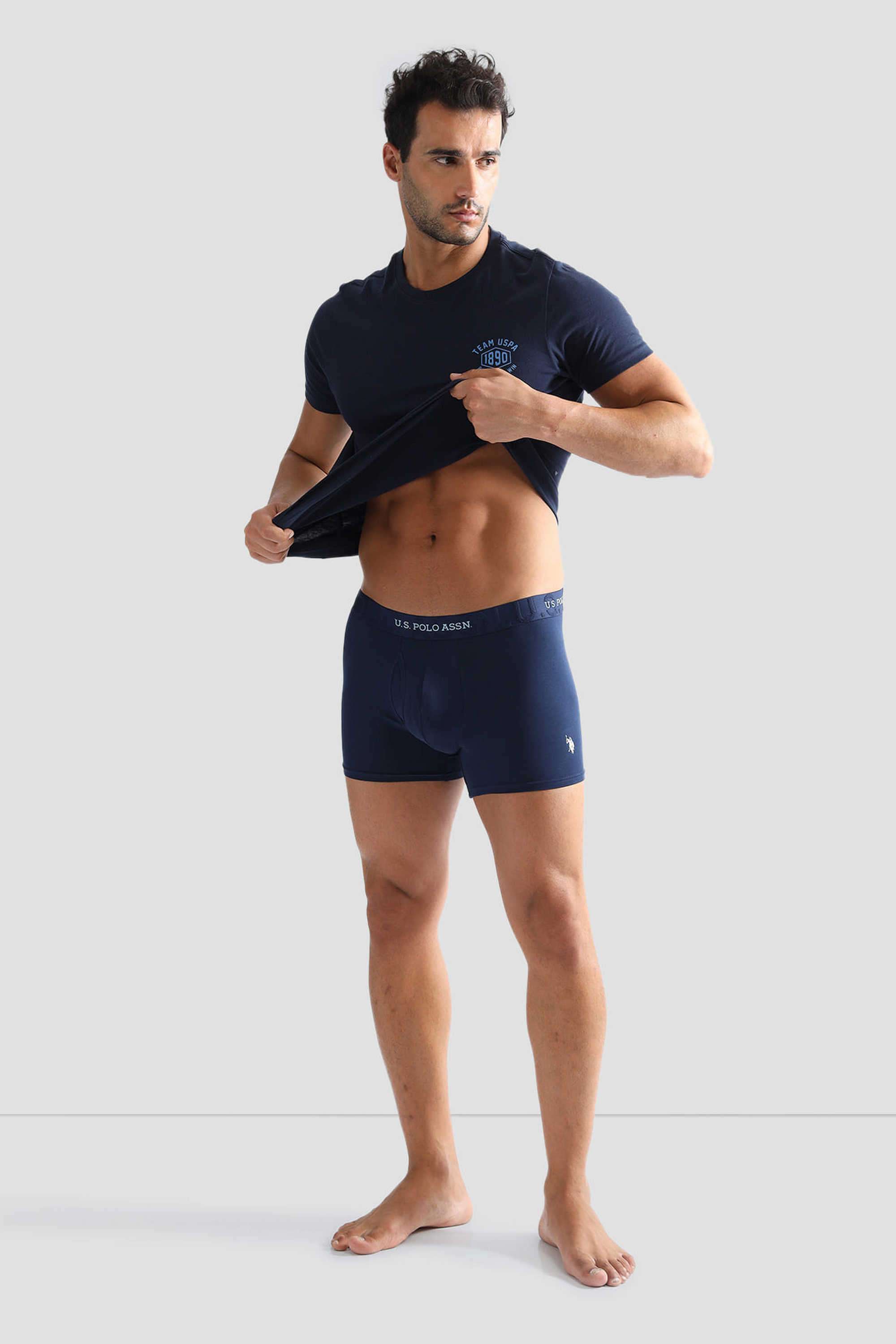 Solid-Cotton-Regular-Fit-Men-s-Trunks