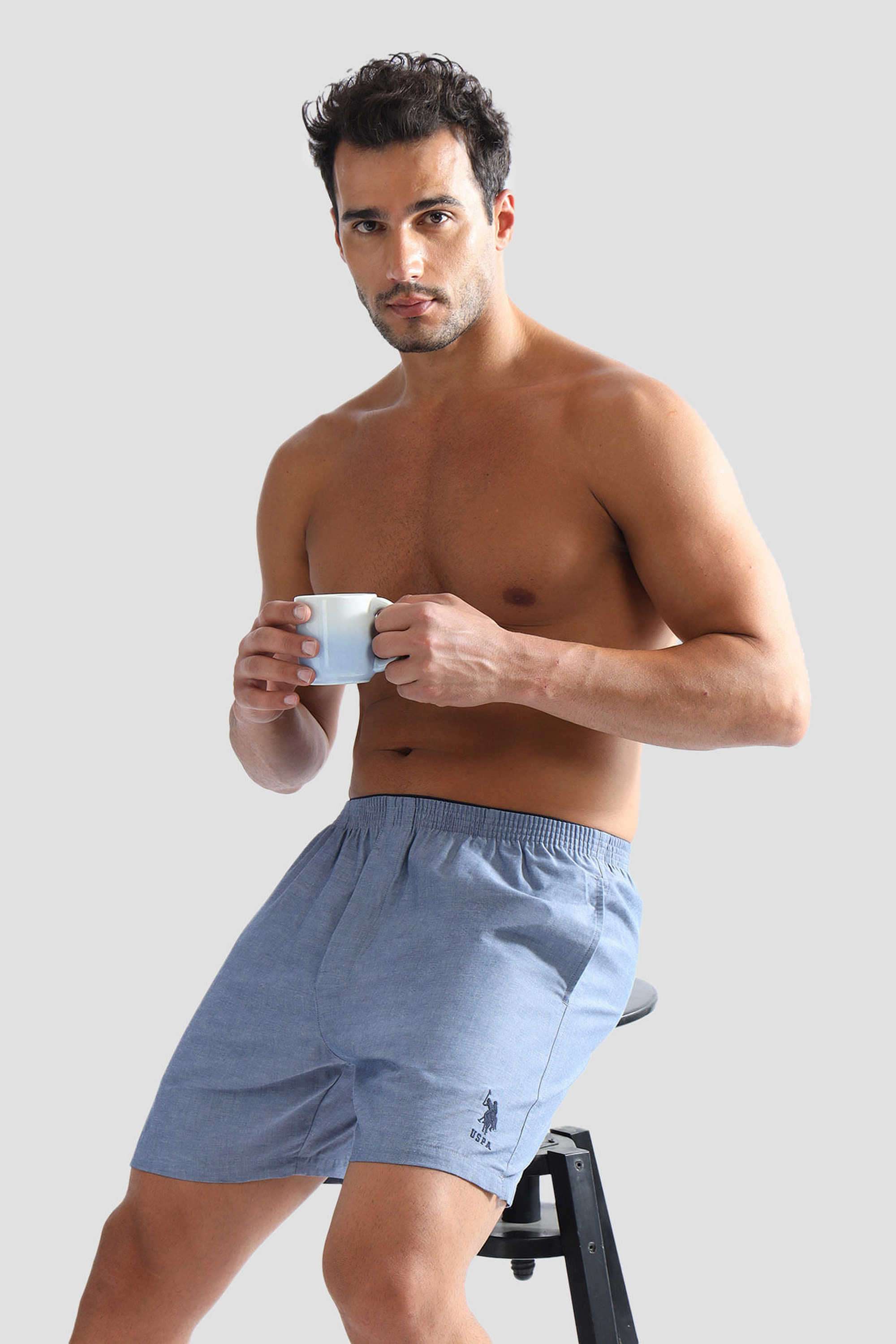 Solid-Cotton-Regular-fit-Men-s-Boxers