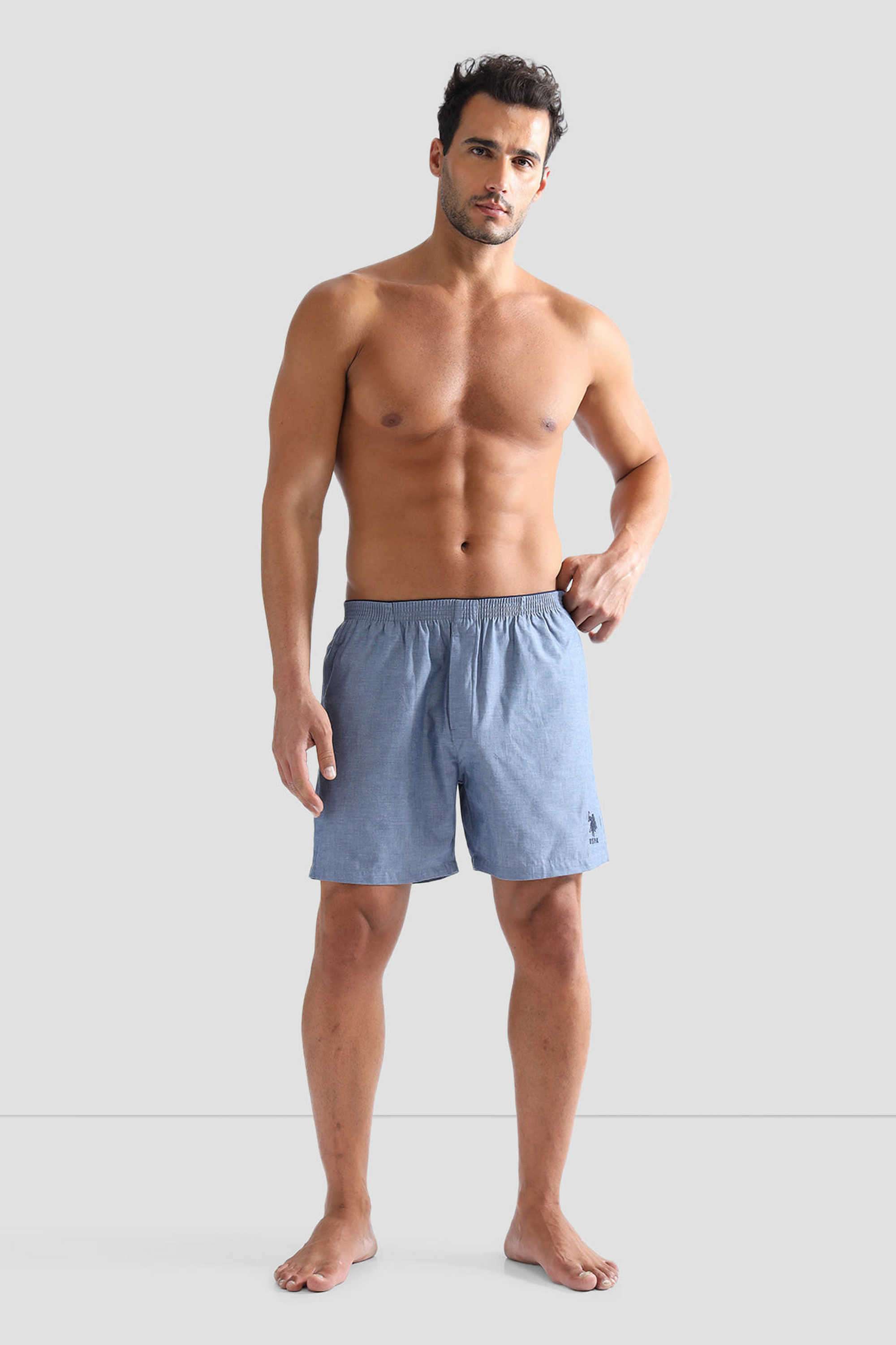 Solid-Cotton-Regular-fit-Men-s-Boxers