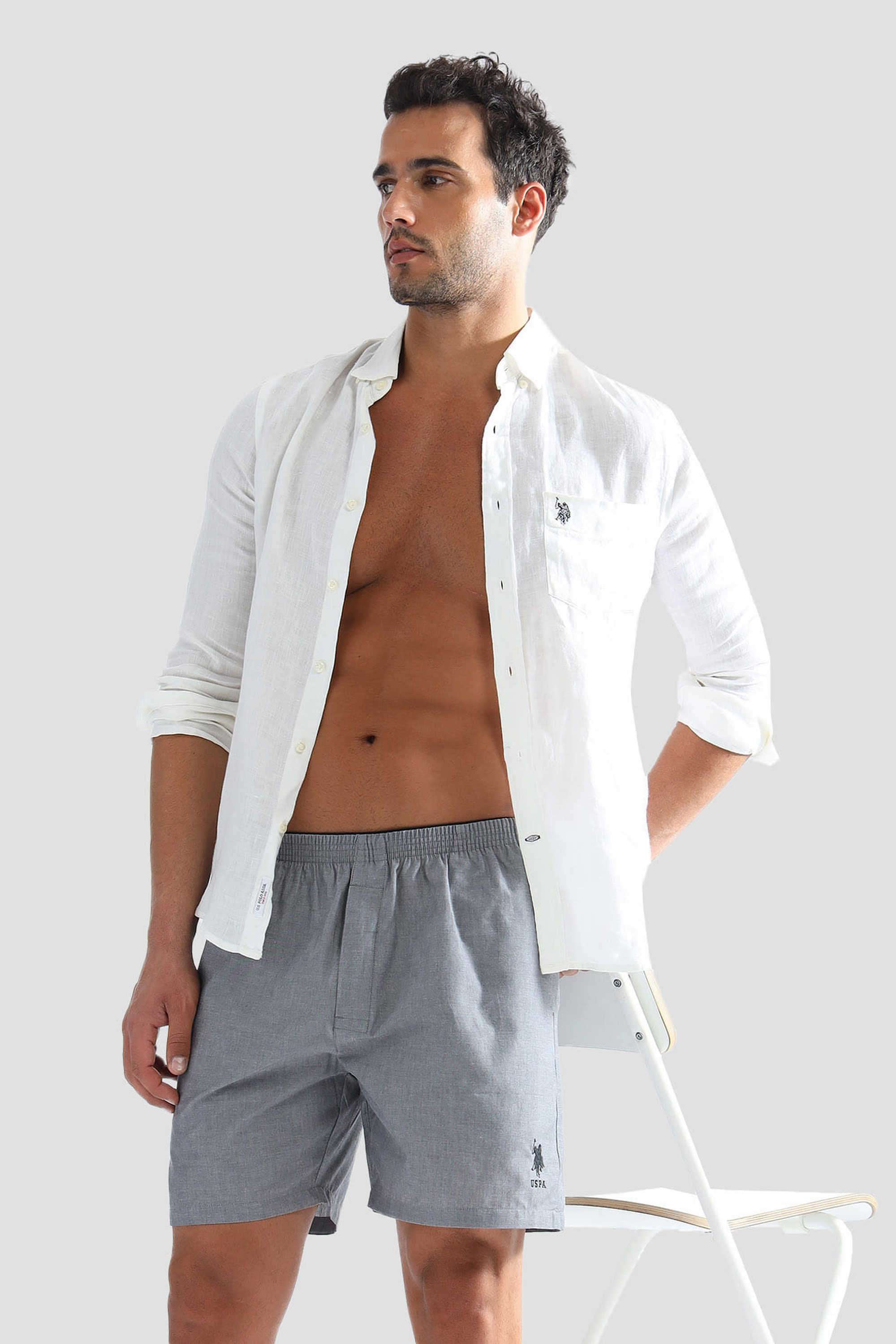 Solid-Cotton-Regular-fit-Men-s-Boxers