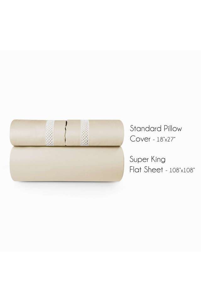 Yogalife-Cotton-Botanic-Mist-Super-King-Bedsheet-with-2-Pillow-Covers