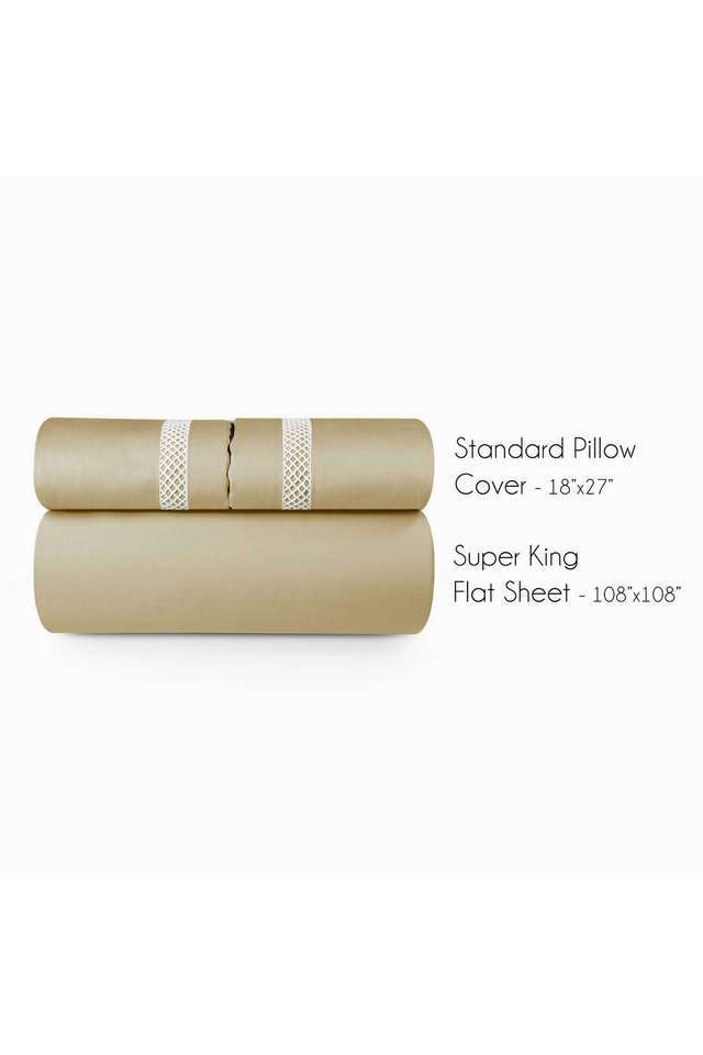 Yogalife-Cotton-Botanic-Mist-Super-King-Bedsheet-with-2-Pillow-Covers