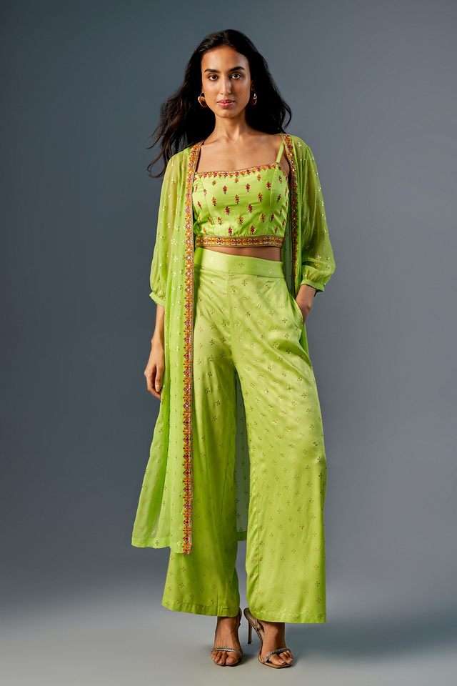 Floral-Full-Length-Viscose-Woven-Womens-Co-Ord-Set