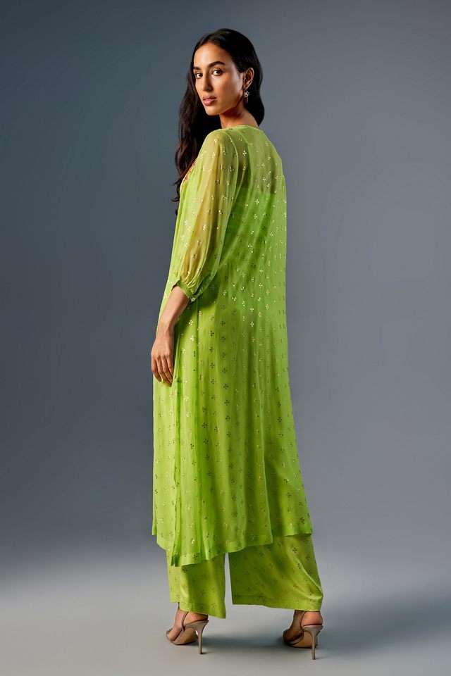 Floral-Full-Length-Viscose-Woven-Womens-Co-Ord-Set