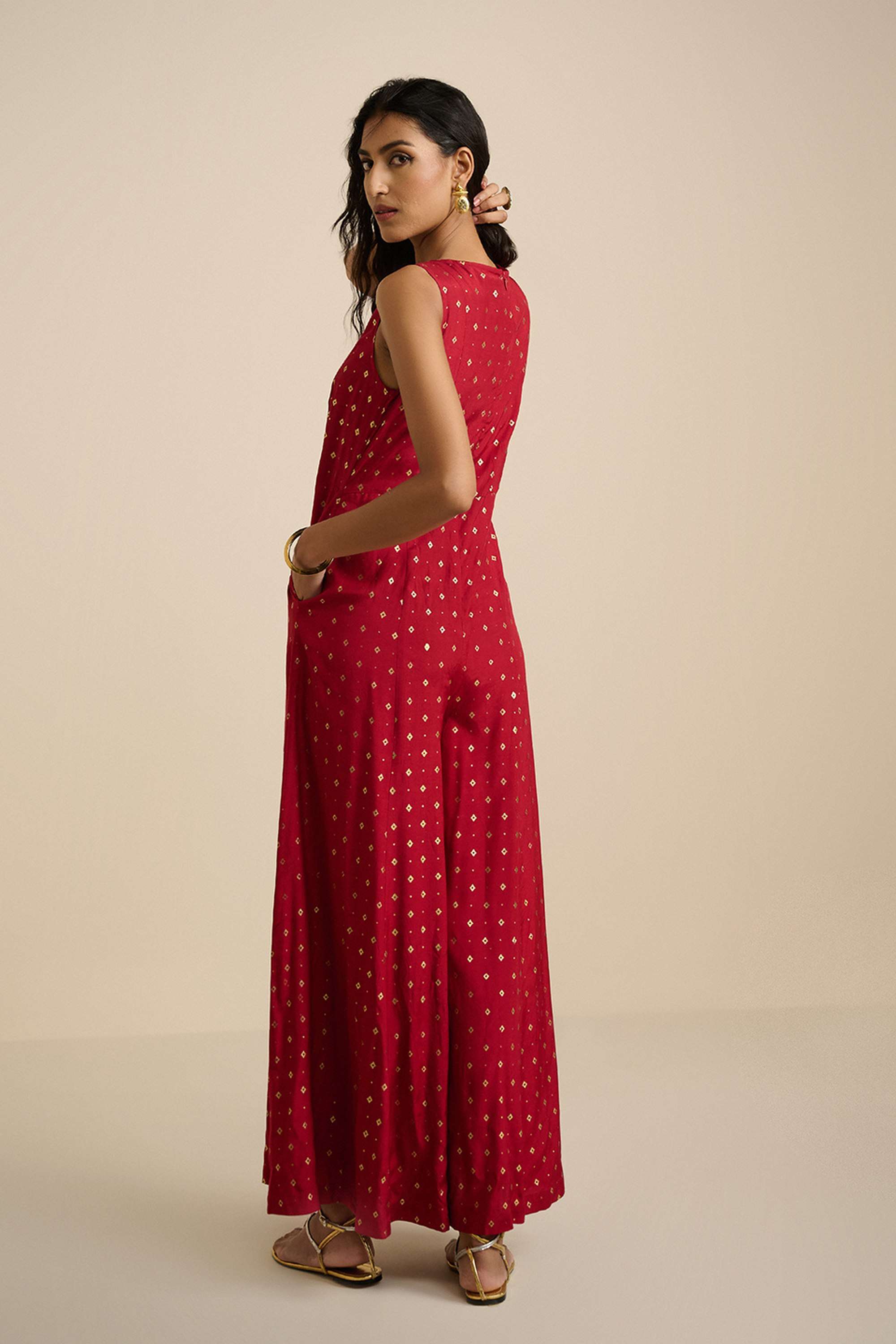 Embroidered-Sleeveless-Viscose-Women-s-Full-Length-Jumpsuit