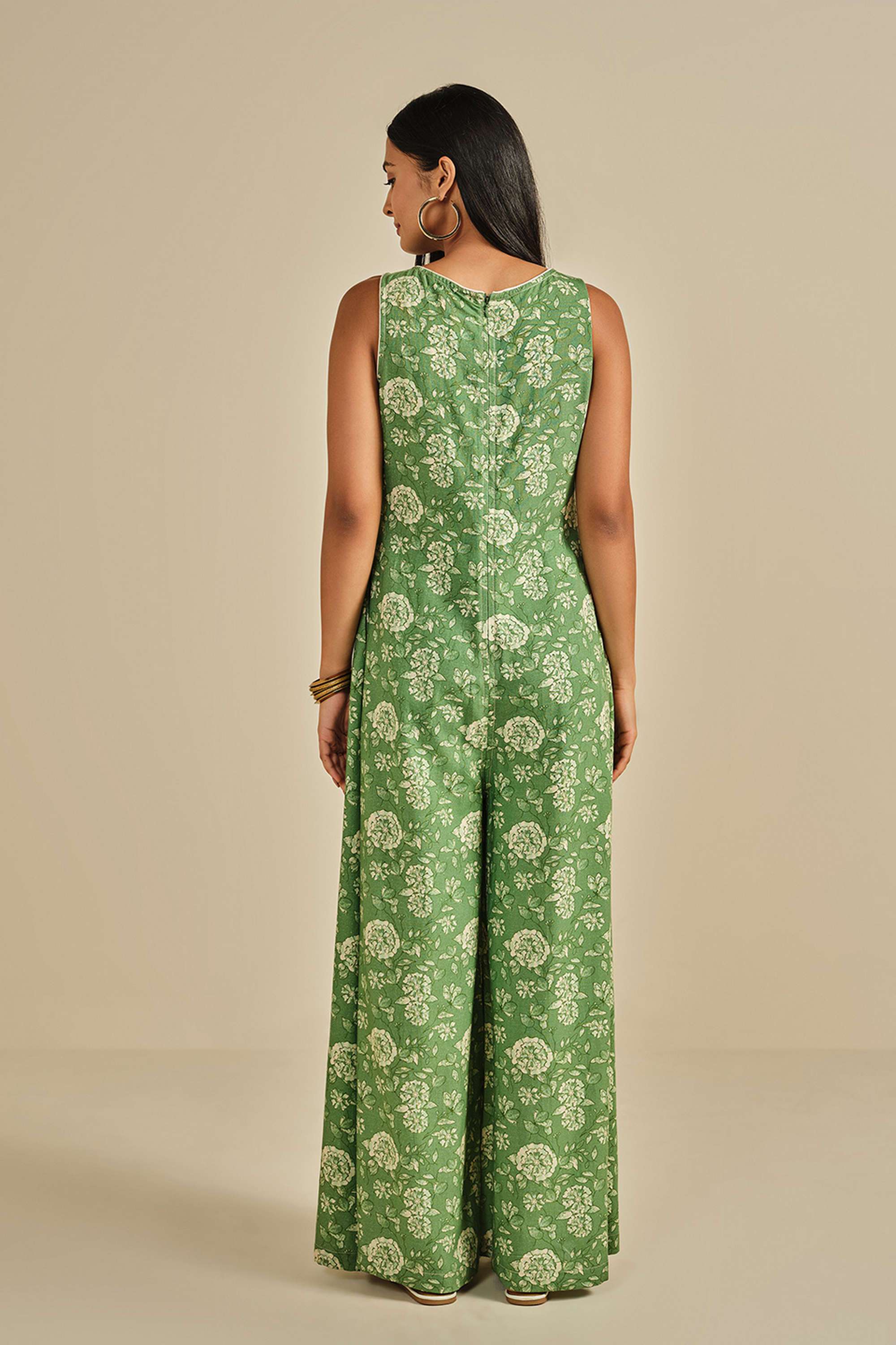 Floral-Viscose-Regular-Fit-Women-s-Jumpsuit