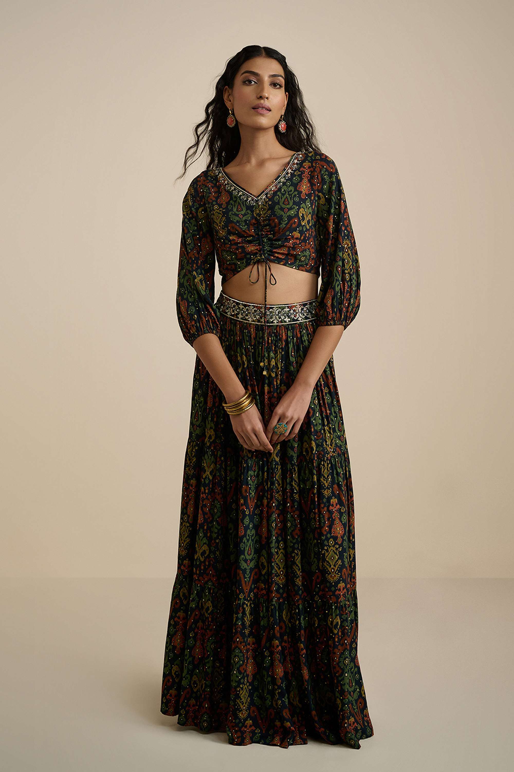 Printed-Full-Length-Viscose-Women-s-Co-Ord-Set