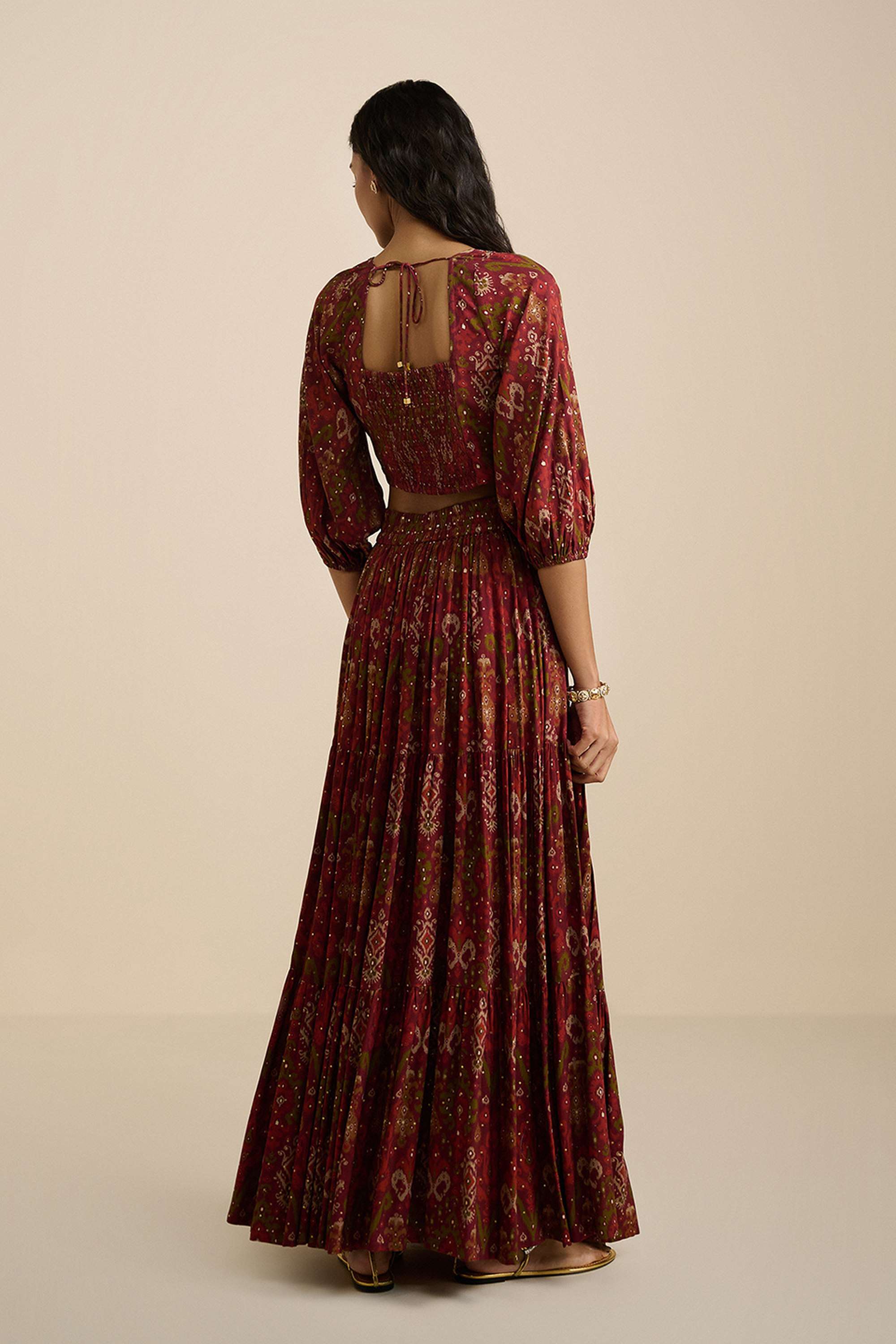 Printed-Full-Length-Viscose-Women-s-Co-Ord-Set
