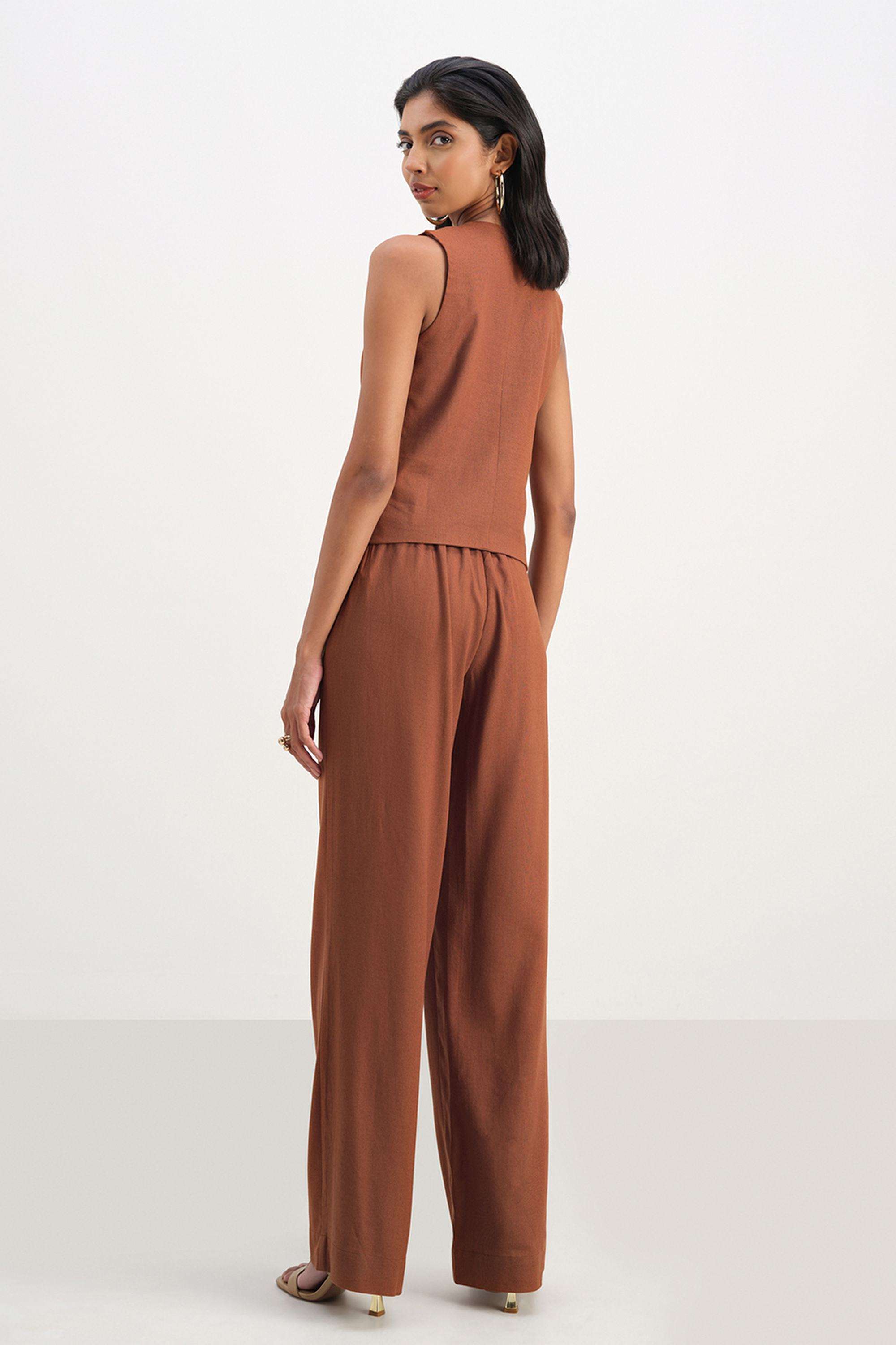 Textured-Blended-Fabric-Women-s-Festive-Wear-Co-Ord-Set