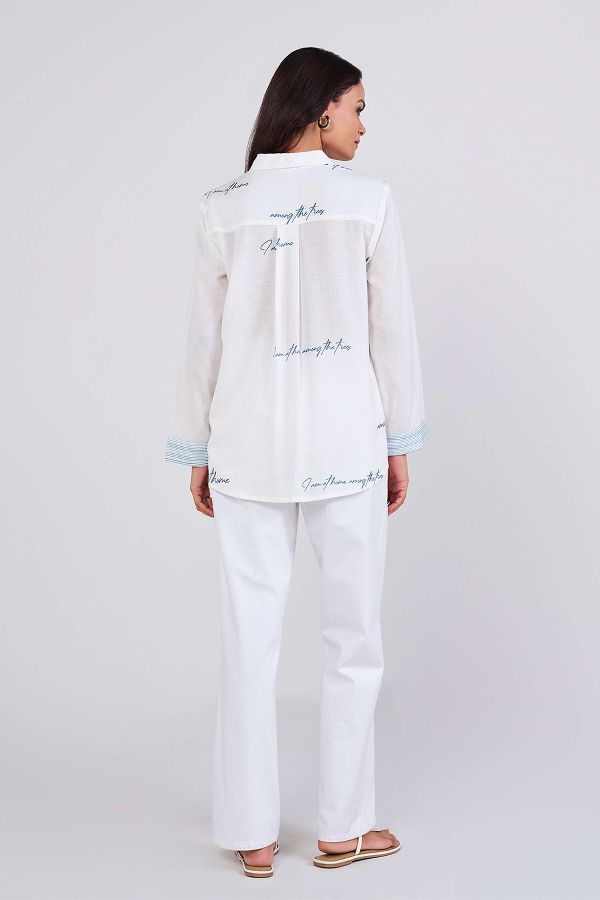 Printed-Blended-Fabric-Relaxed-Fit-Women-s-Shirt