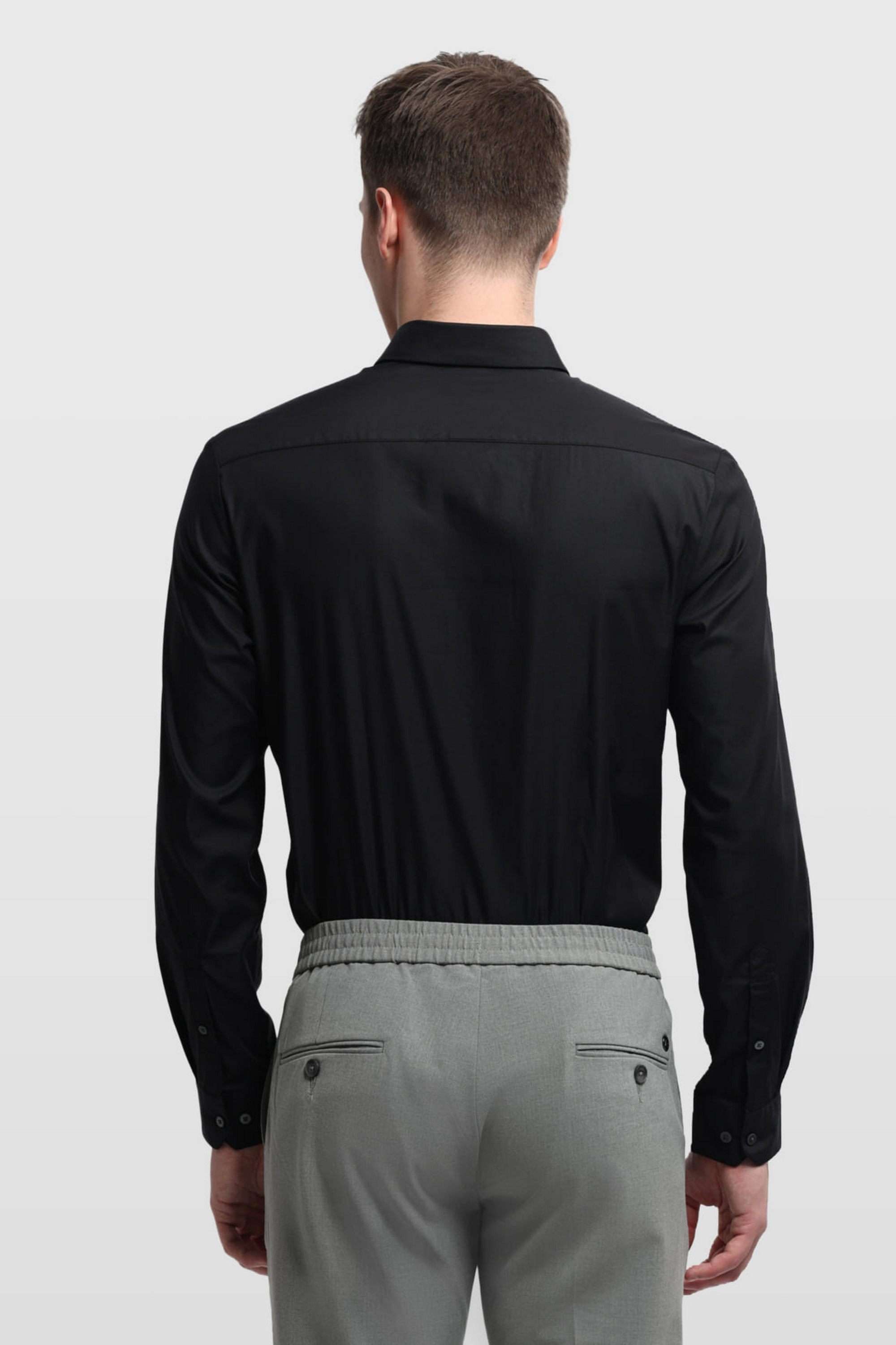 Solid-Cotton-Slim-Fit-Men-s-Formal-Shirt
