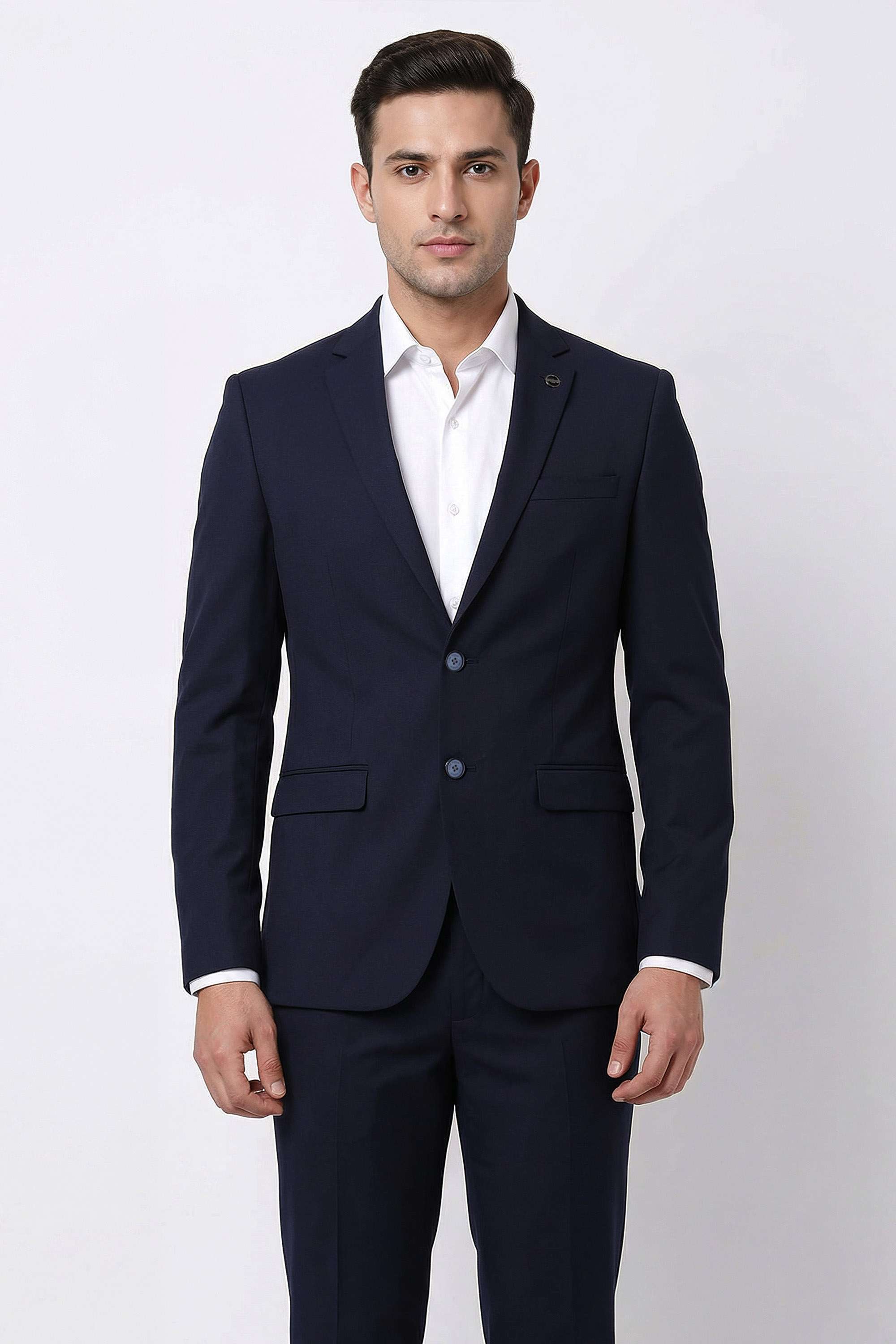 Solid-Cotton-Blend-Slim-Fit-Men-s-Formal-Wear-Jacket