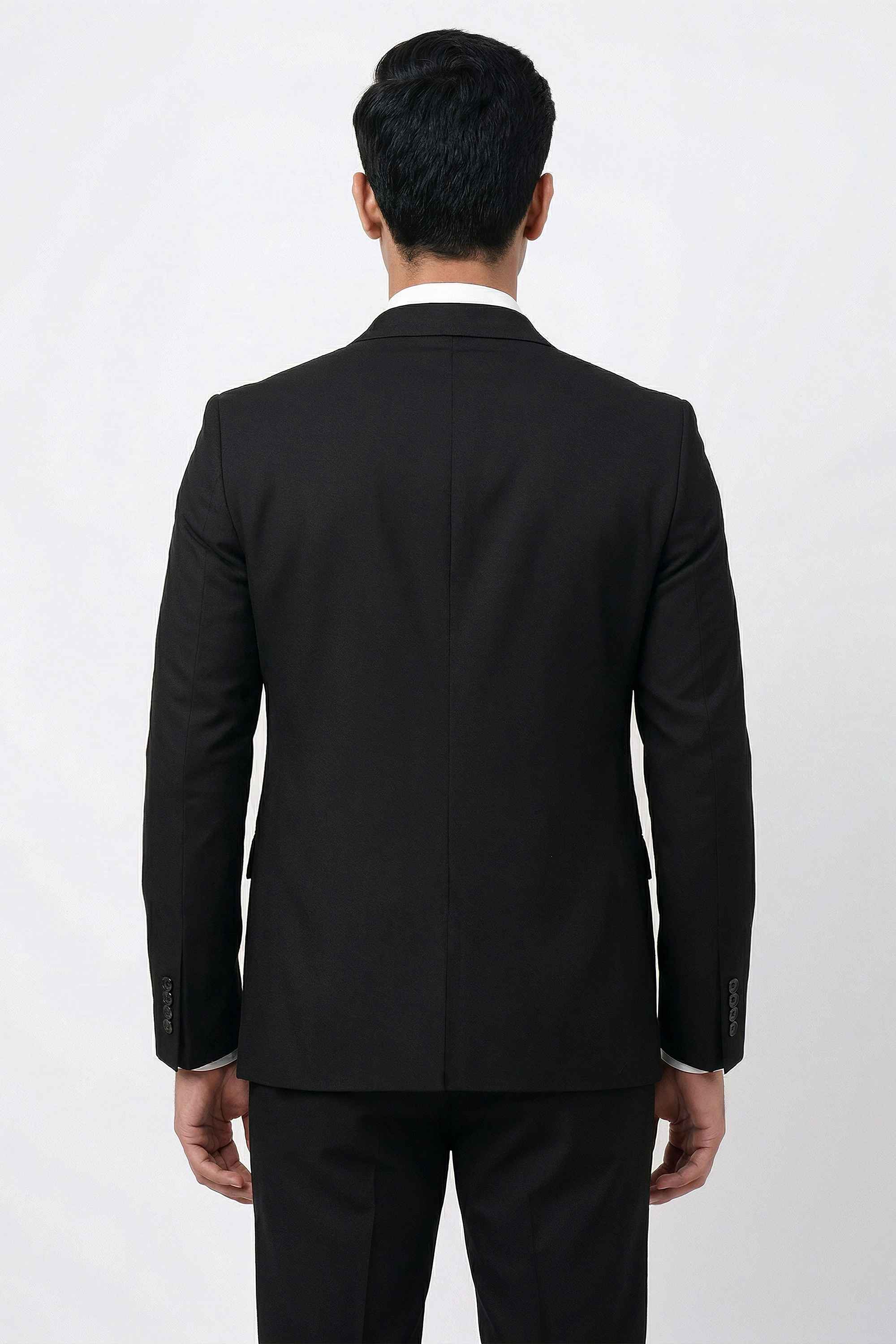 Solid-Cotton-Blend-Slim-Fit-Men-s-Formal-Wear-Jacket