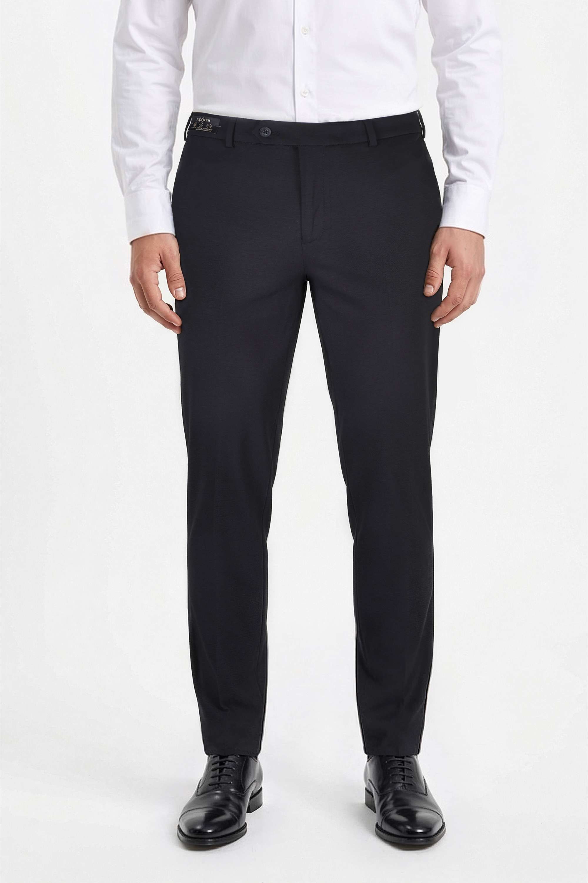 Solid-Cotton-Blend-Slim-Fit-Men-s-Trousers