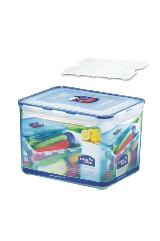 Classics-Large-Tall-Oblong-Food-Container-With-Tray-Transparent