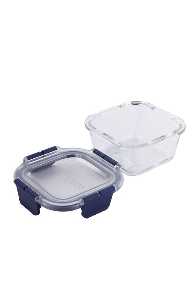 Air-And-Liquid-Tight-Glass-Square-Food-Storage-Container