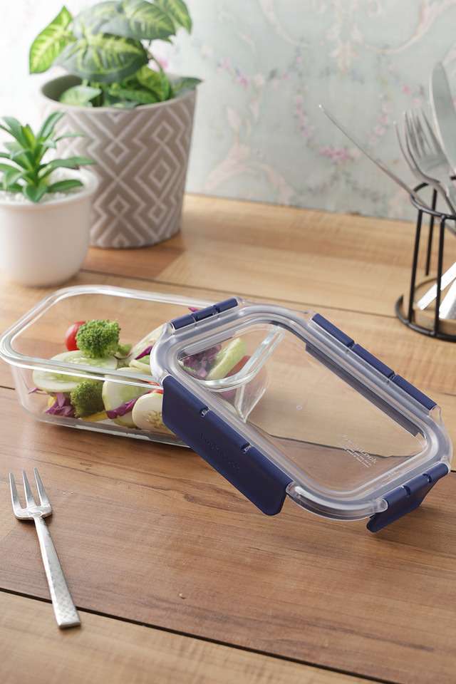 Air-And-Liquid-Tight-Glass-Rectangle-Food-Storage-Container