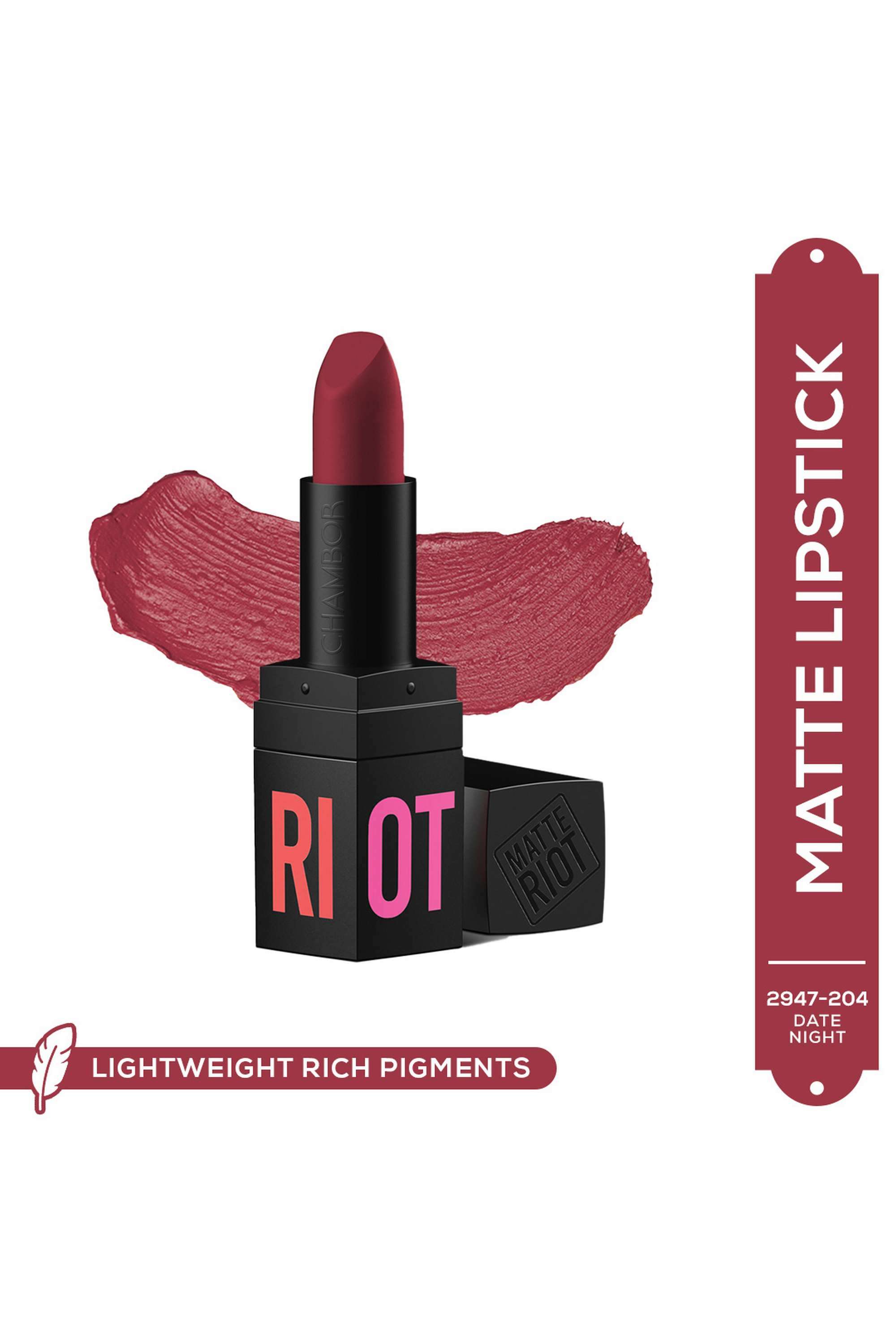Matte-Riot-Lipstick---204-Date-Night -4.5-gm