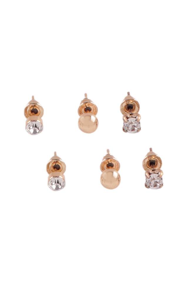 Earrings-Combo-Set-With-Pearls-And-Beads